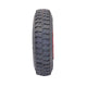 Easyroll 2.5 x 4 Nylon Trolley Wheel - 3/4'' Axle Diameter - Black