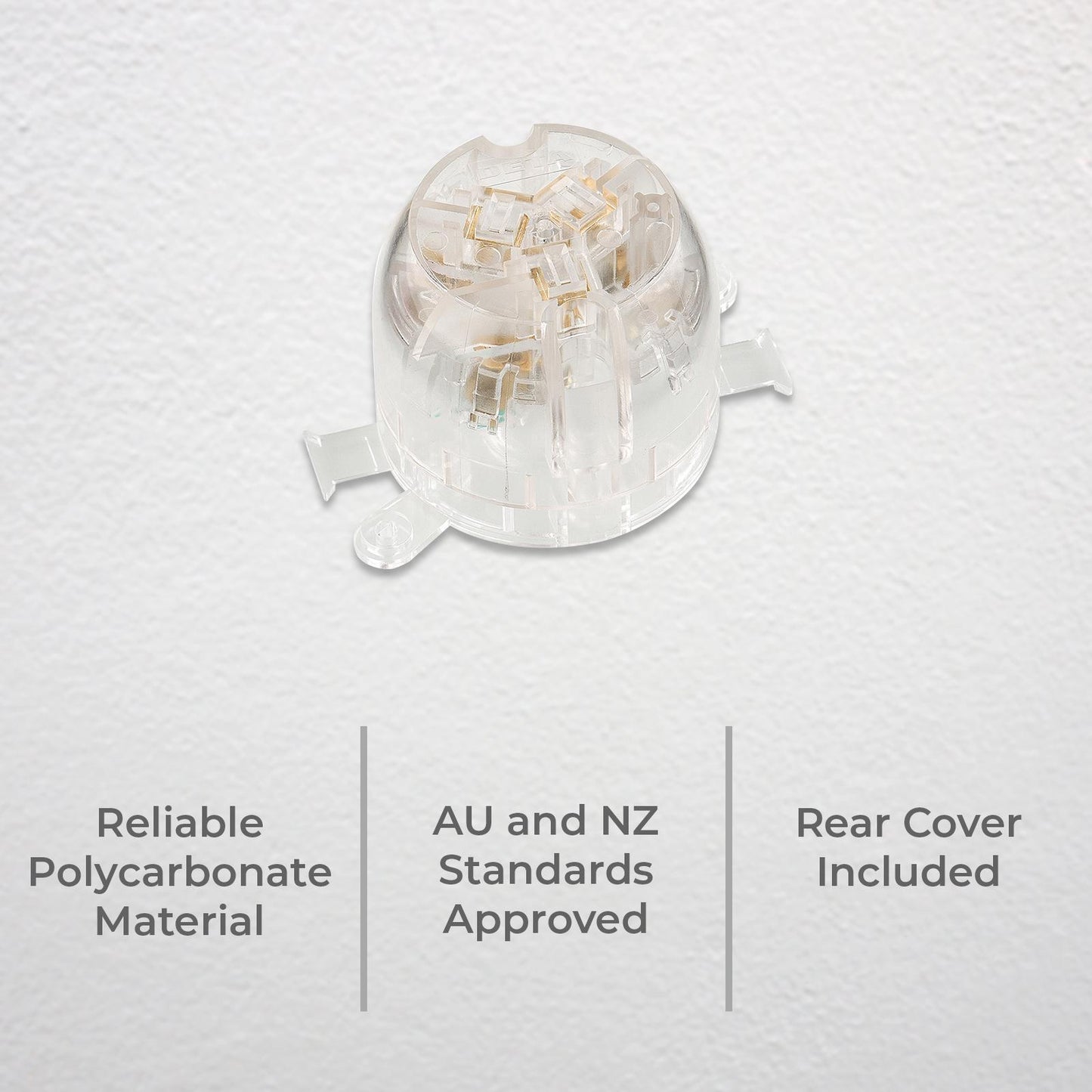 Deta 10a Miniature Plug Base 10 Pack