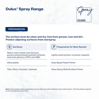 Dulux Spray Paint 340g Gloss Western Myall - Fast Drying - Self Priming