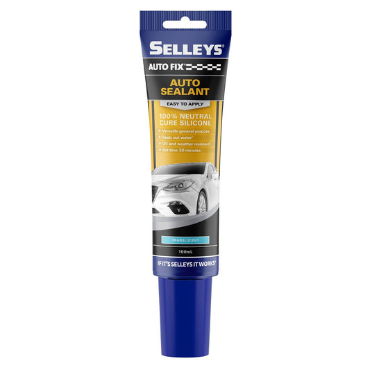 Selleys Autofix Auto Sealant - 100ml Translucent - Waterproof & UV Resistant