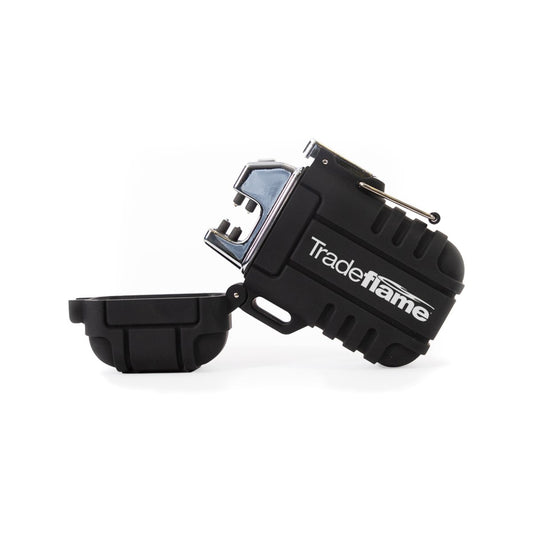 Tradeflame Plasma Arc Lighter - 106mm - ABS, Zinc Alloy - Waterproof, Windproof - Auzzistore