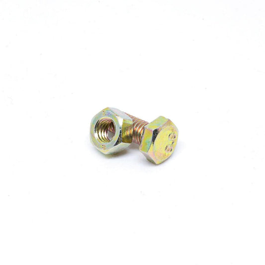 Pinnacle 10 x 30mm Yellow Zinc Hi Tensile Bolt and Nut 4 Pack - Auzzistore