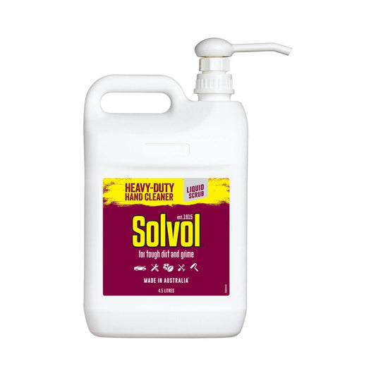 Solvol Citrus Liquid Hand Cleaner 4.5L - Heavy-Duty Industrial Use