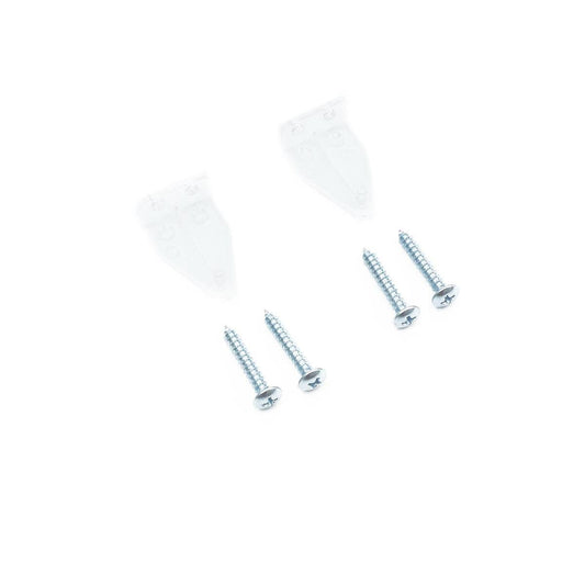Windoware Venetian Blind Hold Down Clip 2 Pack - Clear - Durable Plastic - Auzzistore