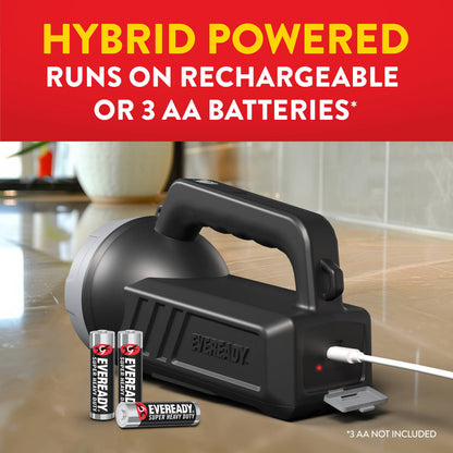 Eveready Hybrid Lantern 110 Lumen - Rechargeable Handheld - Compact Design