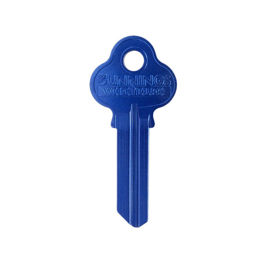 EHI Blank Key - 50mm - Aluminium - Blue - Auzzistore