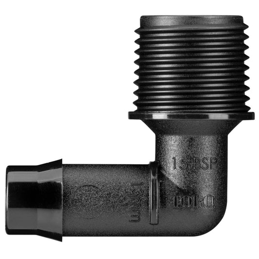 Toro Barbed Male Elbow - 13 x 15mm - Single - Irrigation Connector – view 2 - Auzzistore