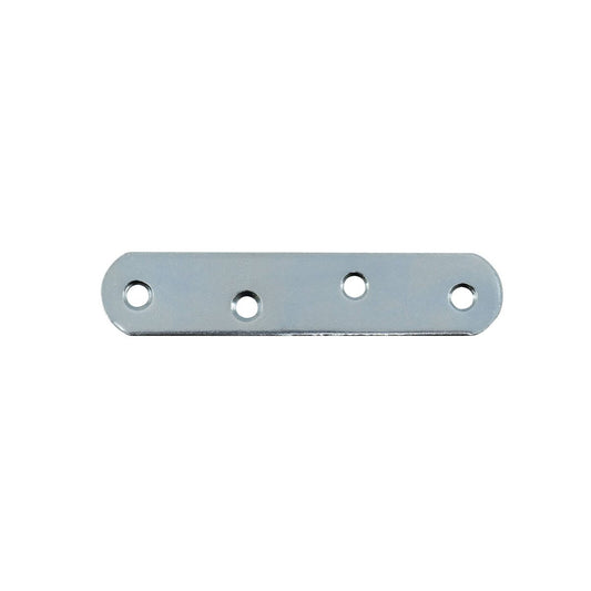 Carinya Zinc Plated Mending Plate 4 Pack 97 x 20 x 2mm Silver – view 2 - Auzzistore