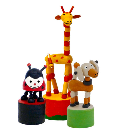 Boyle Craftwood Wobbly Animals - 3 Pack - MDF - Fun Craft Project – view 2