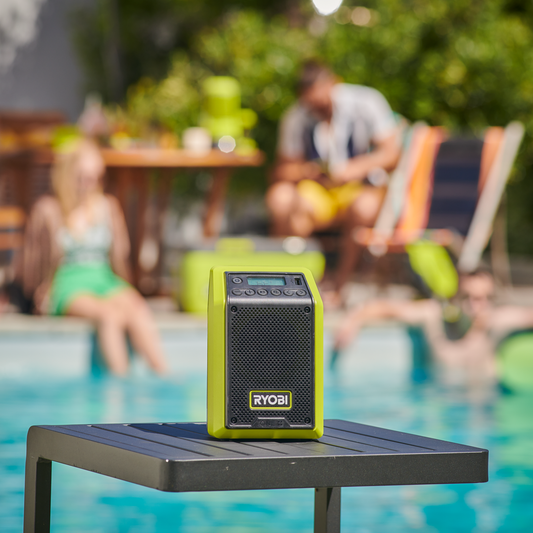 Ryobi 18V ONE+ Radio with Bluetooth RR18 - 75mm Speaker - 29 Hours Runtime – view 2
