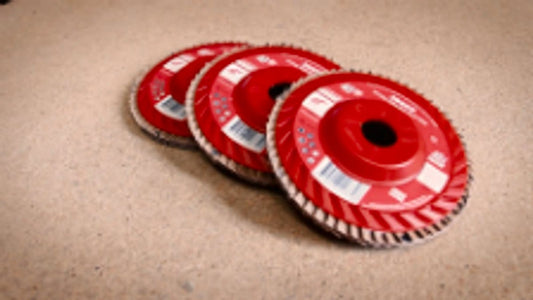 Josco Ceramic Flap Disc - 115mm - 40 Grit - Fast Cutting - Durable – view 2 - Auzzistore