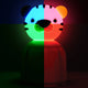 Mirabella Tiger Night Light - LED Colour Changing - 90mm x 150mm - Dual Powered