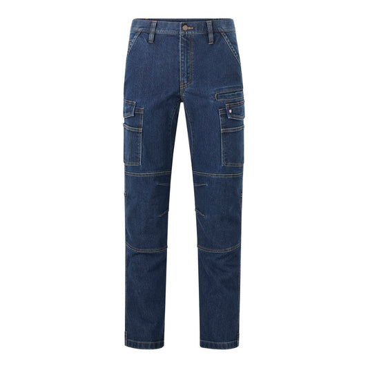Citeco 107r Cargo Jeans - Indigo - Durable - Comfortable Fit - Multiple Pockets