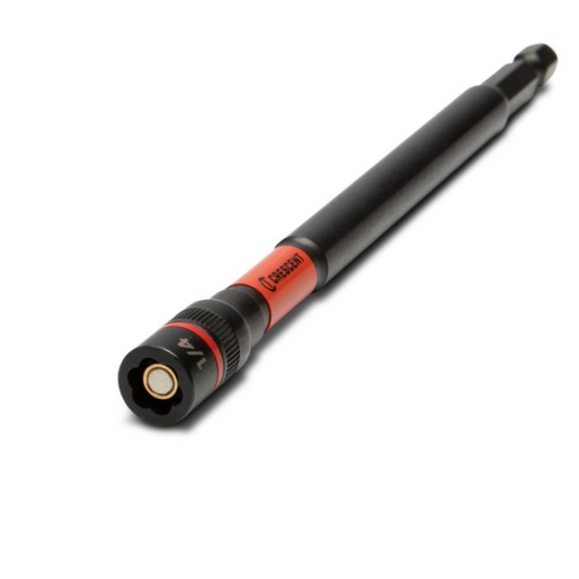 Crescent Bolt Biter Magnetic Impact Nut Driver & Extractor - 1/4" x 6" - Grips Damaged Fasteners - Auzzistore
