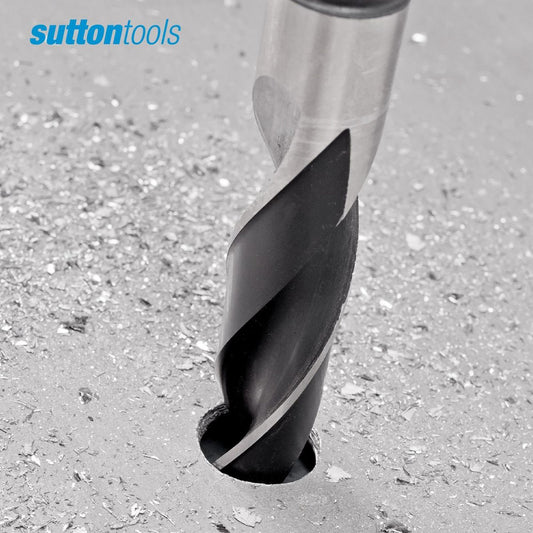 Sutton Tools Jobber Drill Bit - 14 x 12.5mm - M2 HSS - Ferrous Use – view 2 - Auzzistore