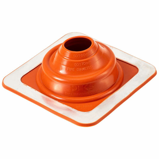 DEKS Dektite Premium Roof Flashing 50-70mm Red Silicone Weather Resistant - Auzzistore