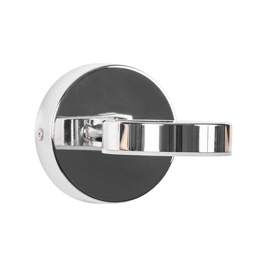Brilliant Chrome Raxi Adjustable LED Vanity Wall Light - 105mm x 165mm - Daylight