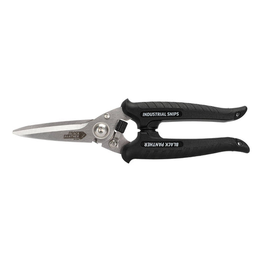 Sterling 200mm Black Panther Industrial Snips - Stainless Steel - Ergonomic