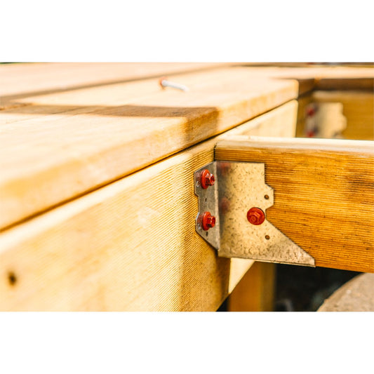Pryda Timber Connector Screw - 12g x 35mm - Galvanised - 250 Pack - Self-Drilling – view 2 - Auzzistore