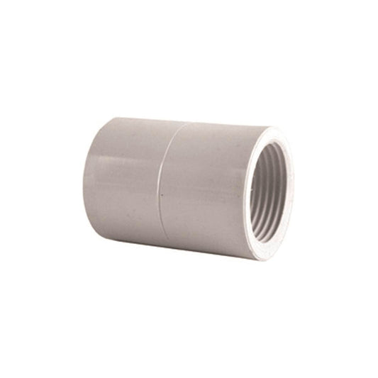 Holman Faucet Socket 15mm x 1/2 Inch PVC White Durable Fitting - Auzzistore