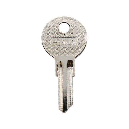Ehi do13 Silver Blank Key - Nickel Plated Brass - Key Duplication Solution – view 2 - Auzzistore