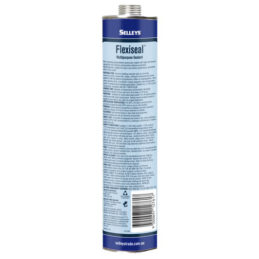 Selleys White Flexiseal Polyurethane Sealant 310ml Weatherproof Flexible – view 2 - Auzzistore