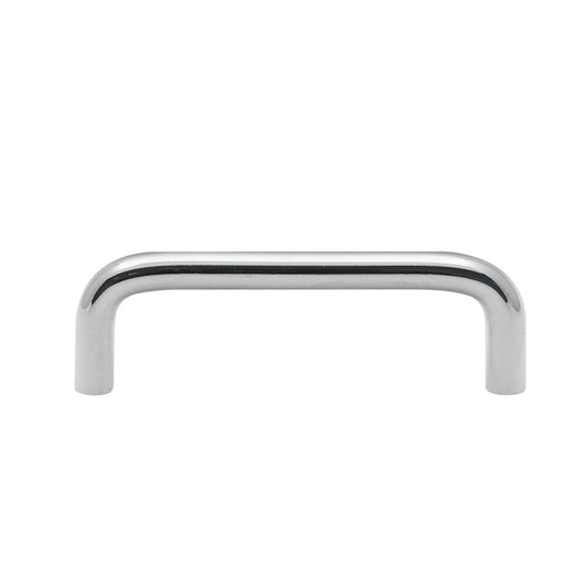 Prestige Cabinet Handle - 76mm Polished Chrome - Steel - Easy To Clean