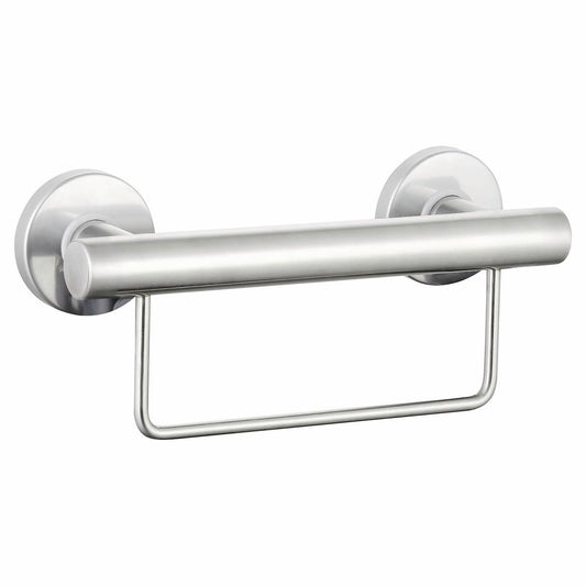 Evekare 300mm Stainless Steel Towel Rail with Grab Rail - 250kg Capacity