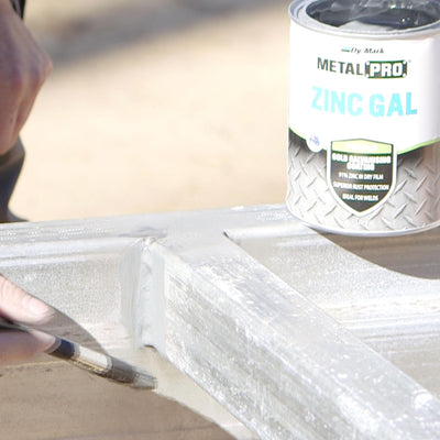Dy-Mark Zinc Gal Primer 1L Metal Cold Galvanising Rust Protection