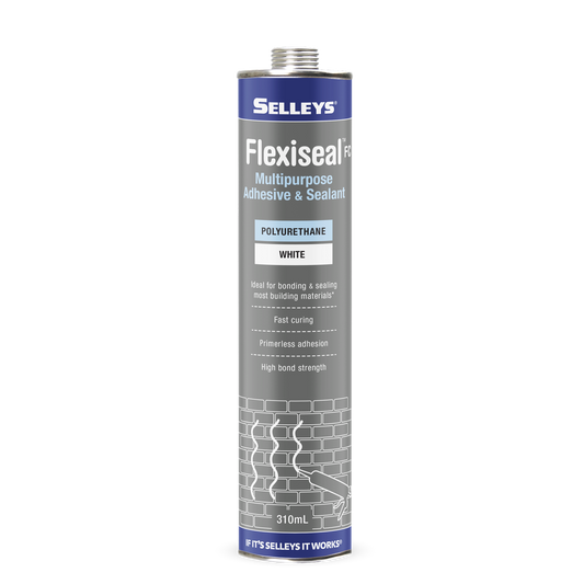 Selleys Flexiseal FC Polyurethane Sealant Adhesive 310ml White