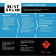 White Knight Rust Guard Clear Spray Paint 300g Quick Dry Protection