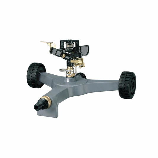 Pope Rainjet Impact Sprinkler - 25m Diameter - Diecast Zinc - Durable - Auzzistore