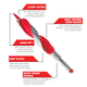 Diablo Auger Bit - 28mm x 190mm - Dura-Tip™ - Dual Cutting Edge - Self-Feeding