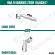 Carinya Galvanised Angle Bracket 280x75mm Heavy-Duty Durable Support