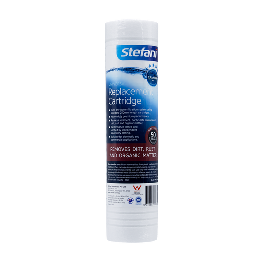 Stefani 250mm 50 Micron Heavy Duty Universal Replacement Filter - Auzzistore
