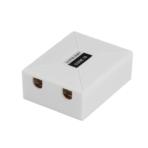 Antsig 2 Way Coaxial Splitter - 75 Ohm - ABS - Indoor Use - Auzzistore