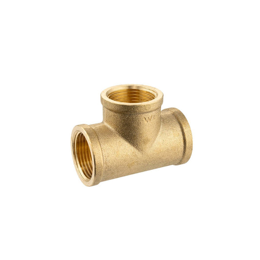 Brasshards 20mm Brass Threaded Tee - Lead-Free - Durable - WaterMark Approved - Auzzistore