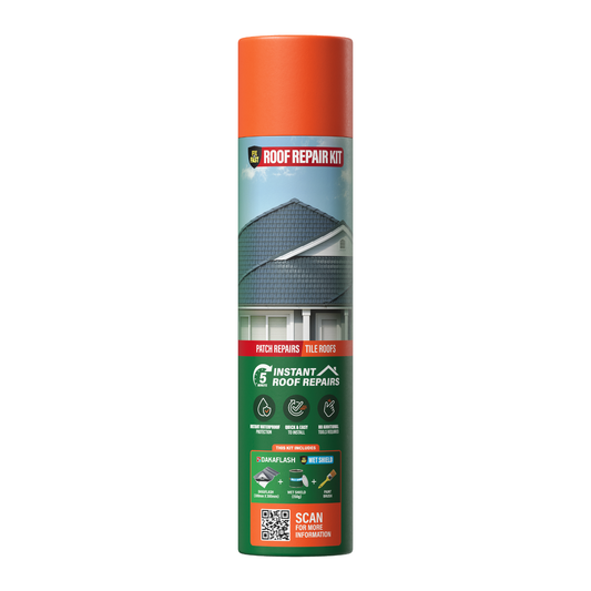 Fix It Fast Roof Repair Kit - Tile Roofs - 300mm Patch - Waterproof Solution - Auzzistore