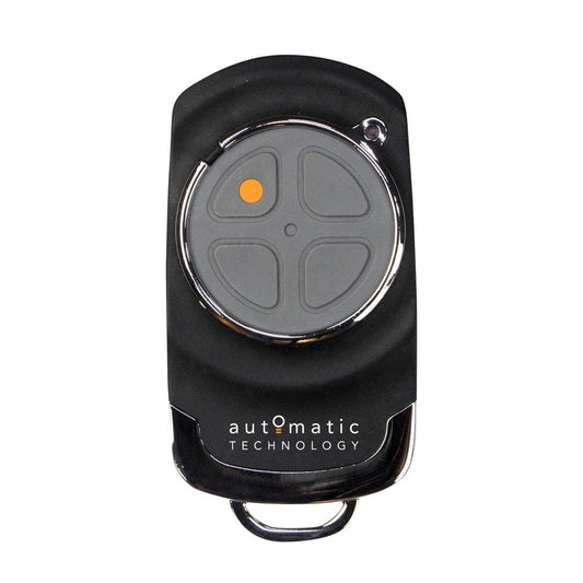 ATA PTX-6V1 Garage Door Remote - 4-Button - 433 MHz - Black - Compact Design