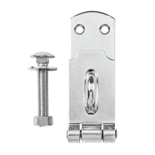 Pinnacle Heavy Duty Hasp and Staple 235mm Zinc Plated Steel Security - Auzzistore