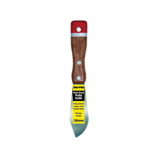 UNi-PRO Putty Knife - 38mm - Carbon Steel - Flexible Blade