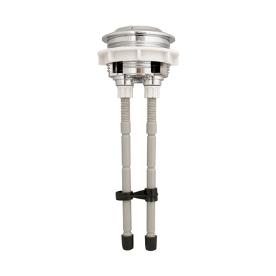 Fluidmaster Dual Flush Button 48mm Chrome Plastic Adjustable Paddles
