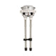 Fluidmaster Dual Flush Button 48mm Chrome Plastic Adjustable Paddles