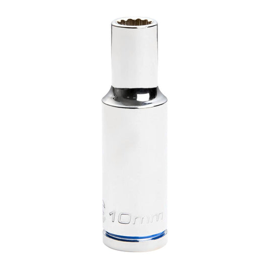 Kincrome 10mm Deep Socket - Chrome Vanadium Steel - Rust Resistant - Auzzistore