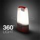 Energizer 1300 Lumen USB Area Lantern - Red - 200mm x 305mm x 73mm – view 3