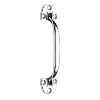 Zenith Heavy Duty Door Handle - 135mm Chrome Plated - Easy Install