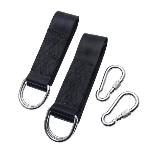 Zenith Hammock Straps - 1.5m - Polyester - 180kg Limit - 2 Pack