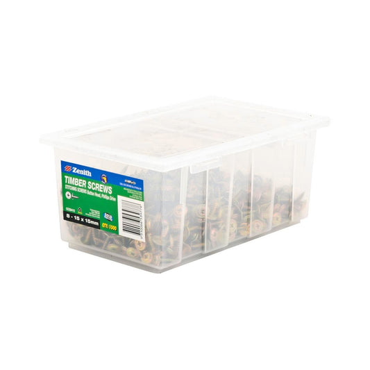 Zenith Button Head Screws 15mm Gold Passivated 1000 Pack Durable - Auzzistore
