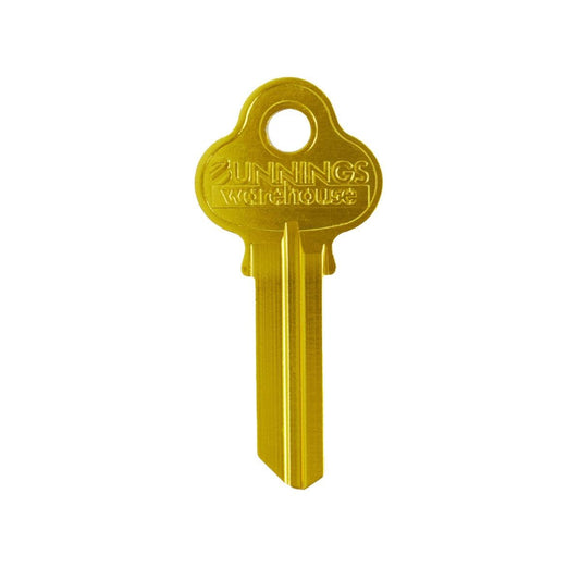 Ehi lw4 Gold Blank Key - 55mm x 23mm - Durable Aluminium Titanium Alloy - Auzzistore