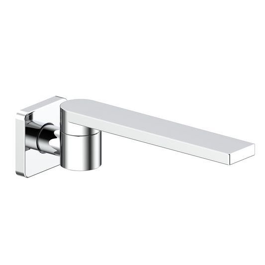Mondella Chrome Rococo Swivel Bath Spout - 265mm x 65mm x 200mm - Lead-Free Stainless Steel